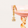 Inspiration time with stainless steel beads and charms