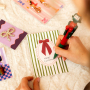 Inspiration time with crystal glass earrings and BY31&reg; jewellery cards