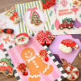 Mix & match: Christmas brooches in festive shapes