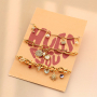 Create stylish necklaces and bracelets with Brass TQ metal charms and connectors