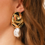 Create necklaces and earrings with stainless steel charms