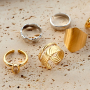 Get inspired by our trendy stainless steel rings