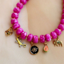 Create colourful jewellery with stainless steel charms