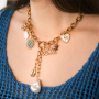 DIY jewellery making with metal charms