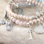 Totally in the clouds with these dreamy jewellery with nice charms of metal