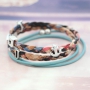 Create surprisingly jewellery with 5mm flat braided cord and woven waxed cord!!