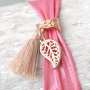 Trendy bracelets made of Ibiza ribbon