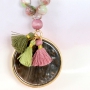 Boho Look jewellery with trendy beads and the latest fallcollection Ibiza Style tassels