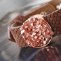 Beautiful bracelets with Crystal Diamond Tape and Crystal glitter tape for a sparkly glitter look!