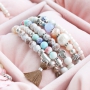 Be the queen of the night and create trendy jewellery with our melange glass beads!