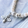 Rhinestone rondelle beads give your piece of jewellery a classy look with a lot of sparkling deatils, so shiny!