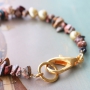 Wow! Trendy jewellery in gold, made with sale items!