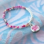 Make ultimate eyecatchers with semi-precious agate beads and hematite beads with metal coating