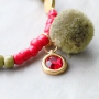 This jewellery with rocailles and stainless steel is on trend! 