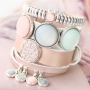 Stylish jewellery with Polaris Elements cabochons and Cuoio bracelets!