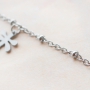 Minimalist jewellery with stainless steel jewellery findings and charms #trendalert