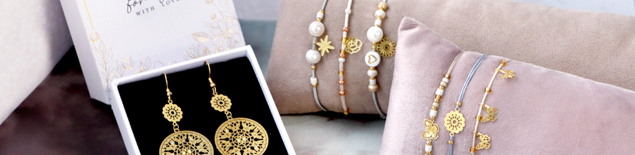 Bohemian charms and connectors