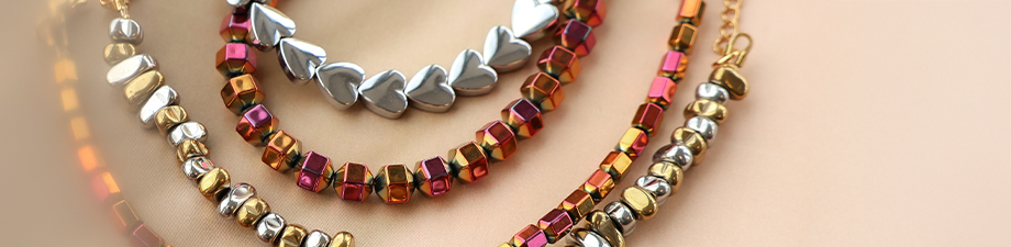 Hematite beads