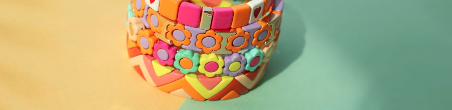 Tile beads